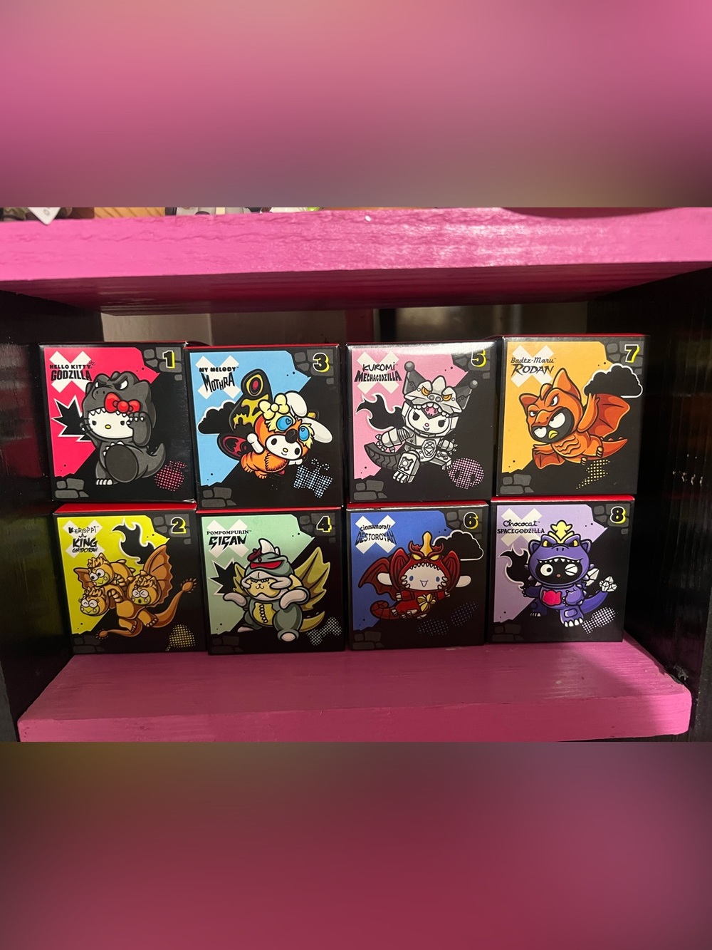 McDonald’s Hello Kitty x Godzilla-Full Set